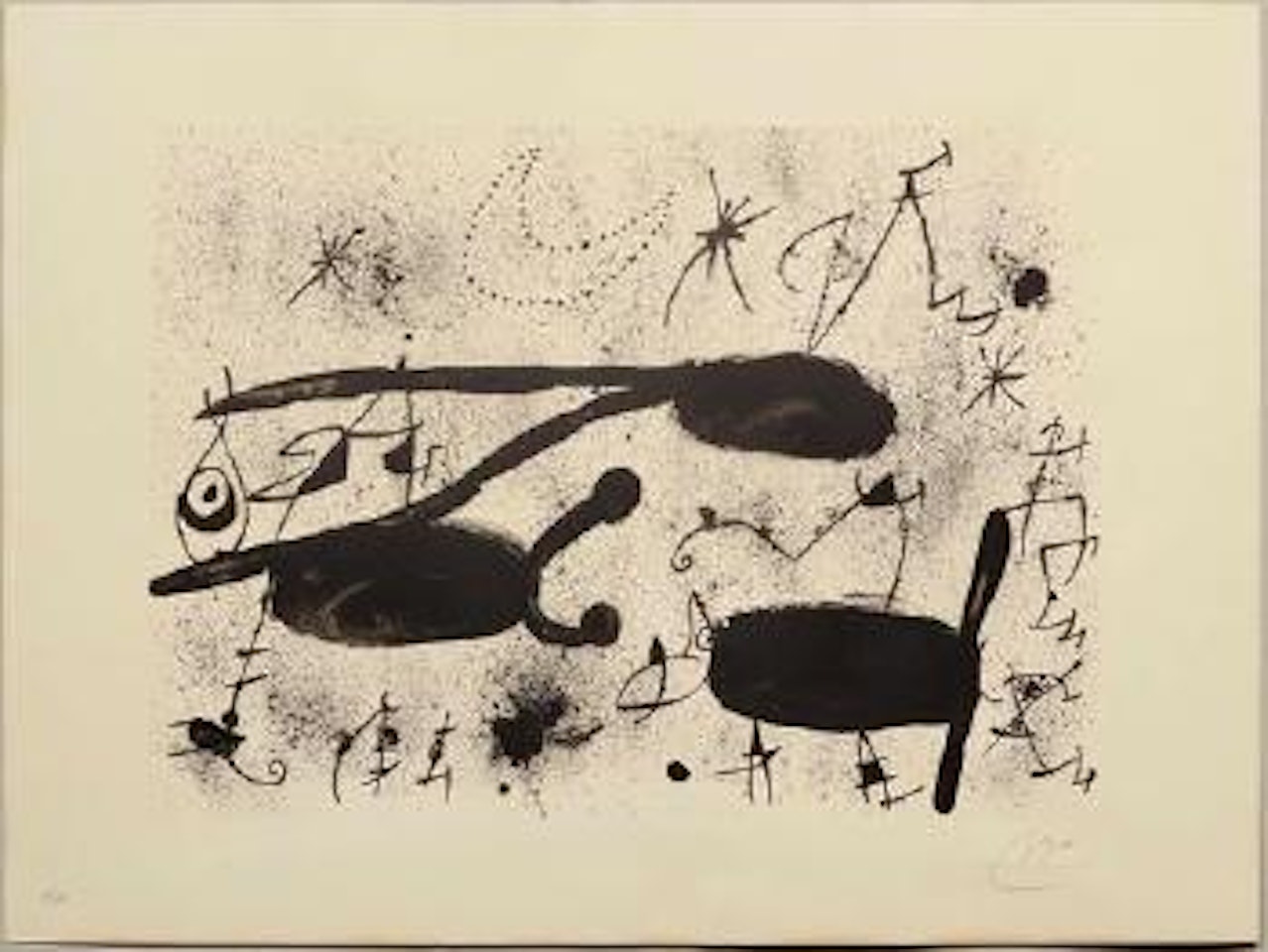 Homenatge a Jean Prats by Joan Miró