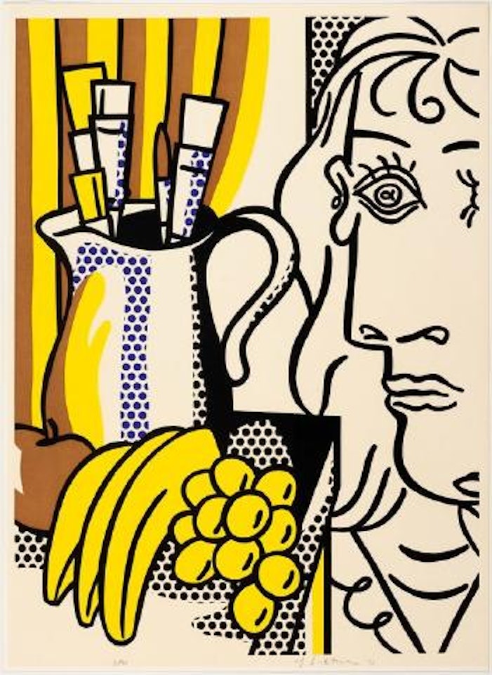 Still life with Picasso. by Roy Lichtenstein