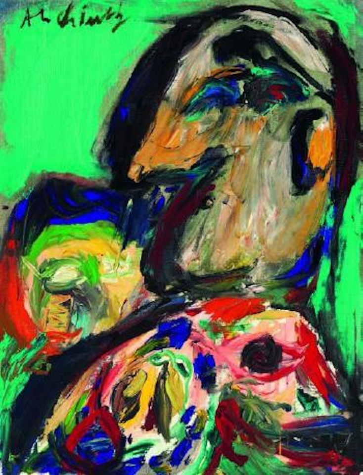 Viens pres de moi by Pierre Alechinsky