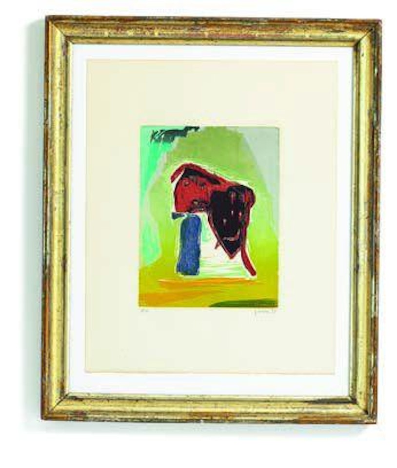 Rideau convolant by Asger Jorn