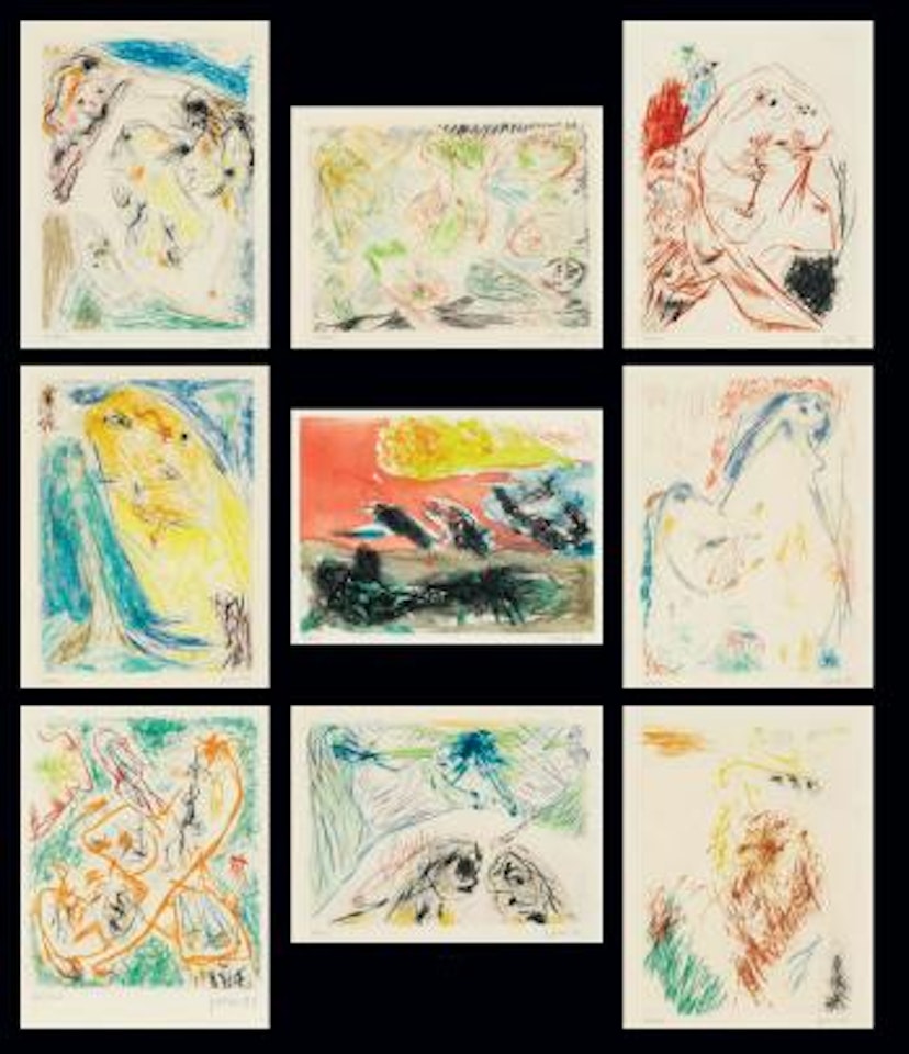 Entrée de Secours by Asger Jorn