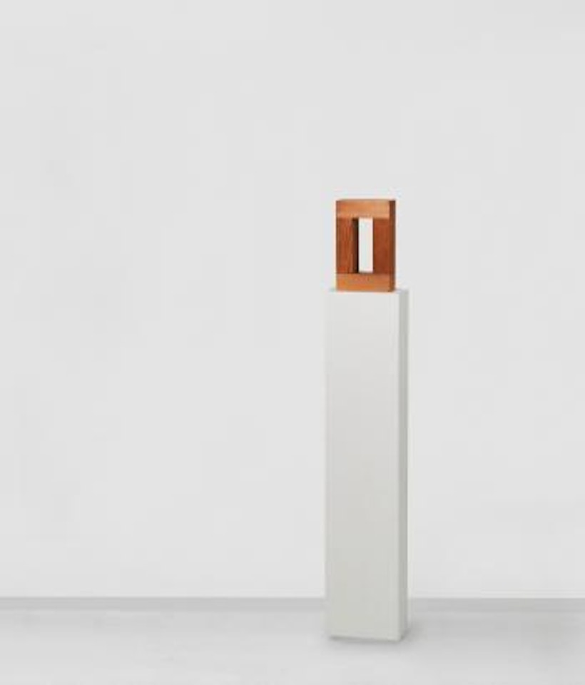 Post, lintel & threshold exercise by Carl Andre