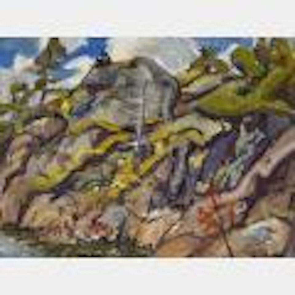 Rock Rhythm, Georgian Bay, 1944 by Arthur Lismer