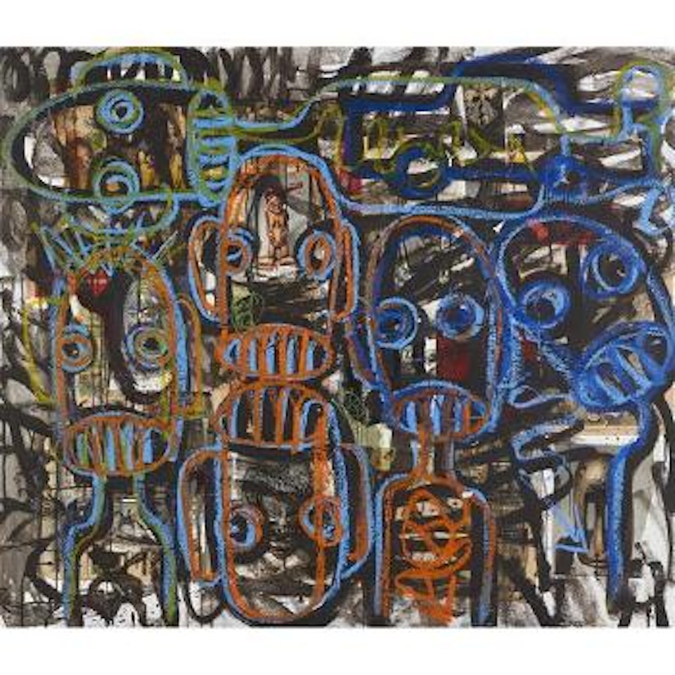 Untitled by Aboudia Abdoulaye Diarrassouba