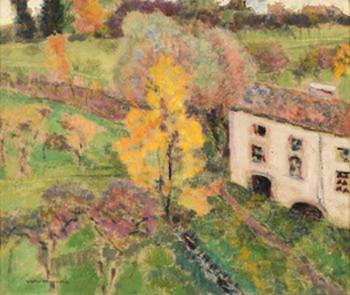 Paysage au moulin by Victor Charreton