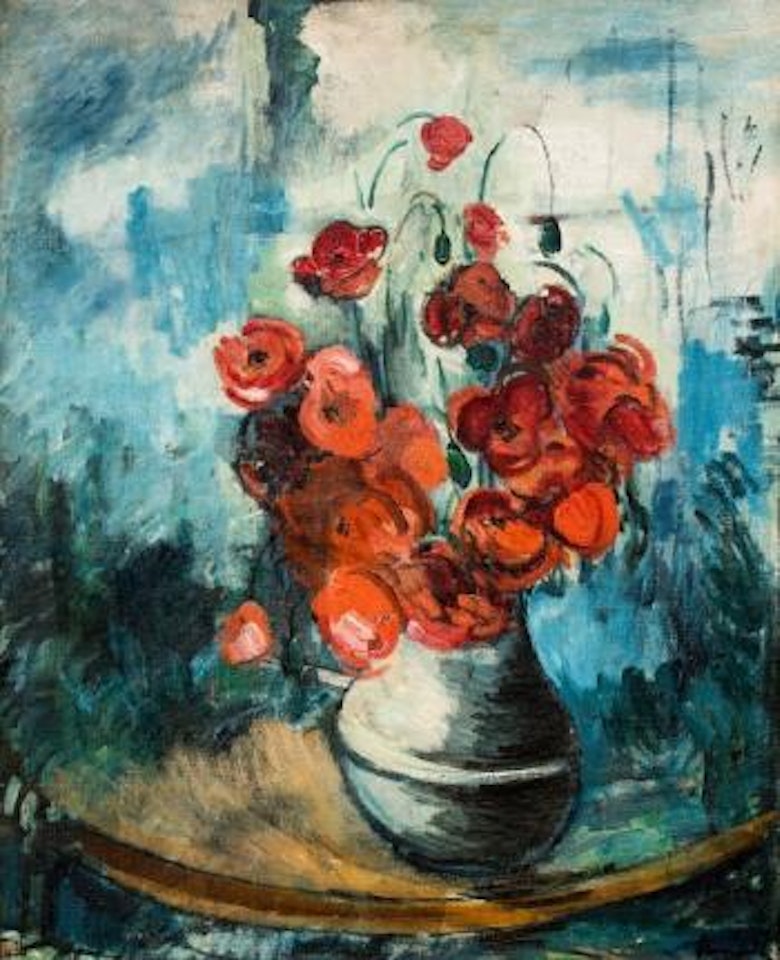 Coquelicots dans un vase by Maurice de Vlaminck