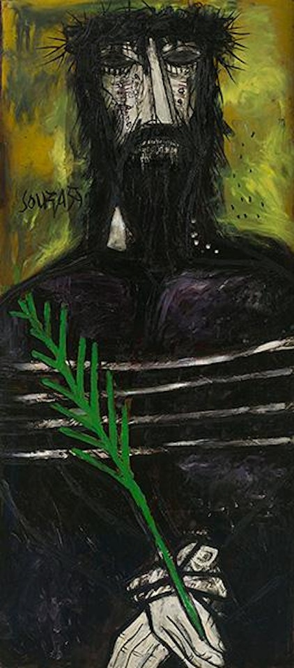 Christ on Palm Sunday by Francis Newton Souza