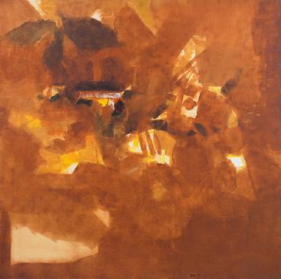 La Terre by Sayed Haider Raza