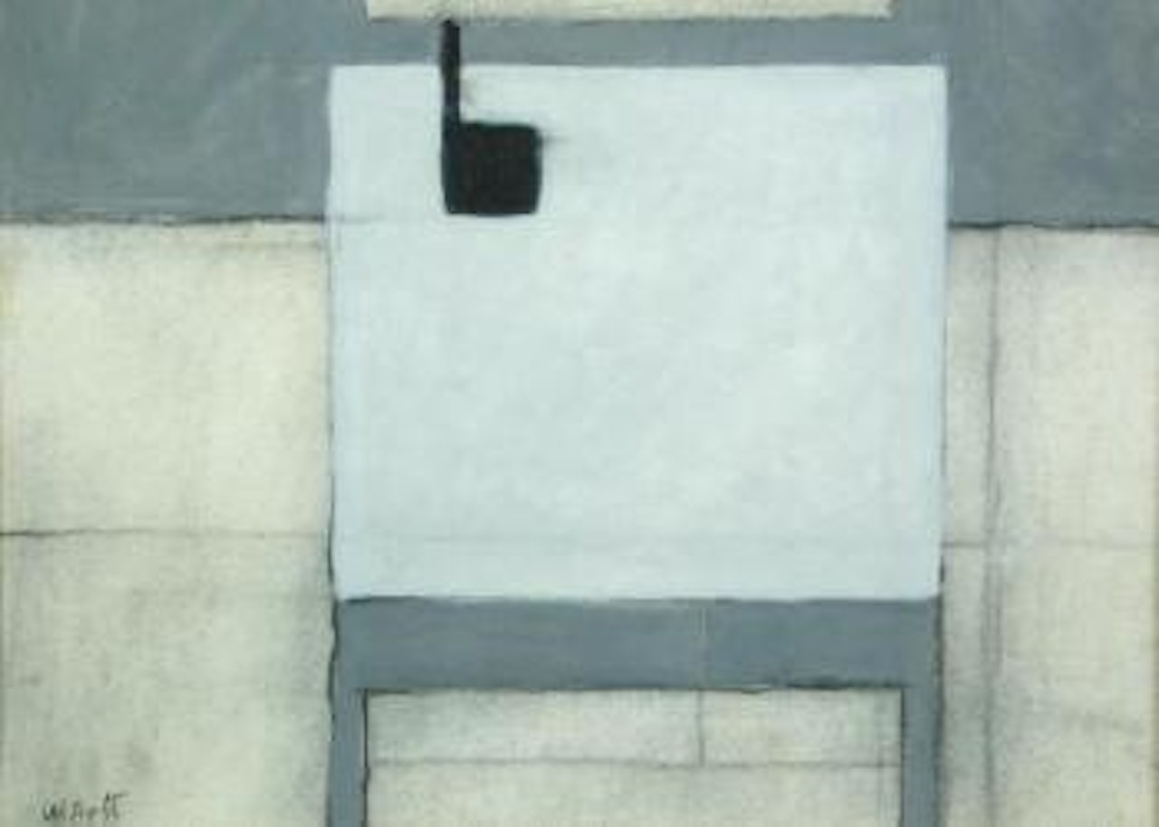Table top still life by William Scott