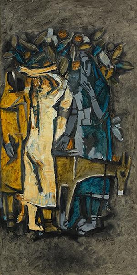 Untitled by M.F. Husain