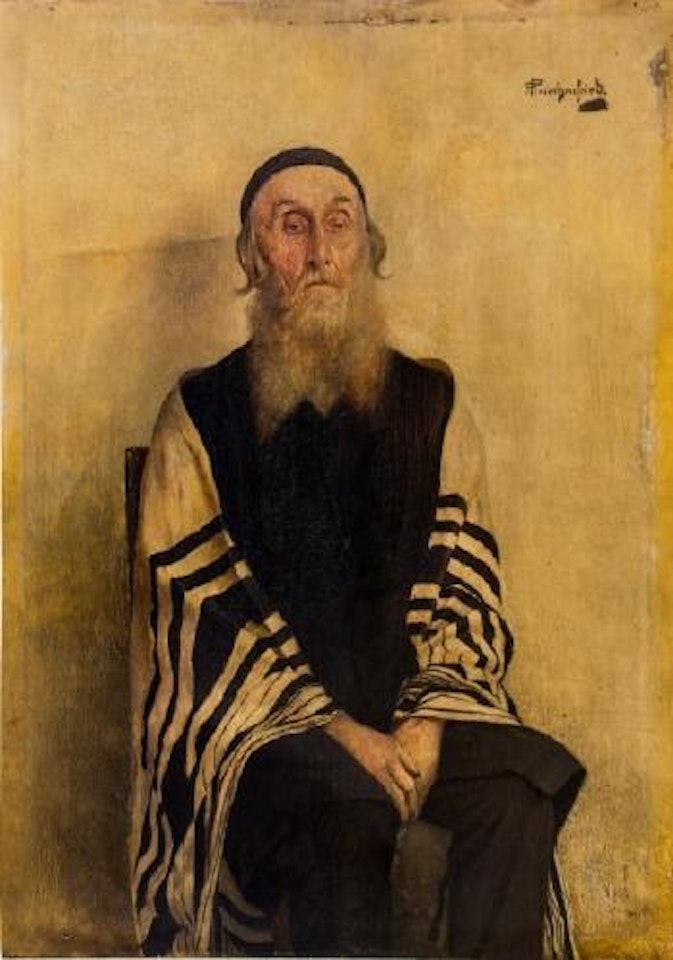 Portrait of a Rabbi by Alois Heinrich Priechenfried