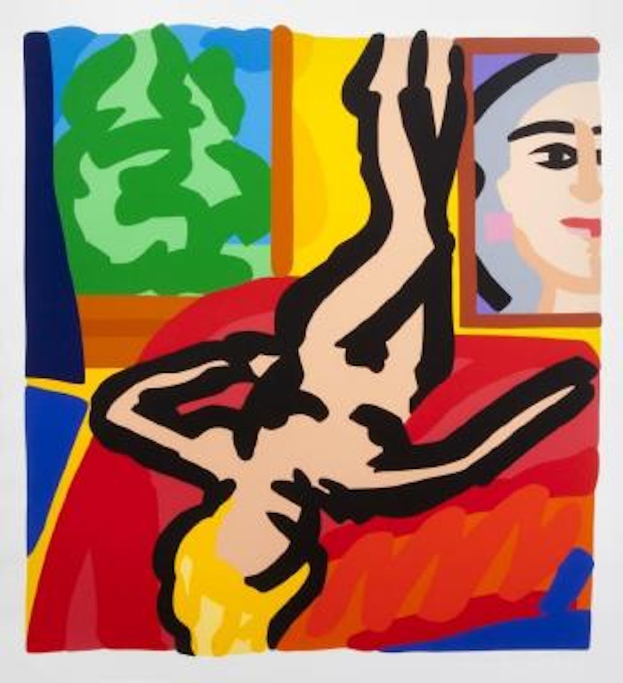 Nude with Picasso by Tom Wesselmann