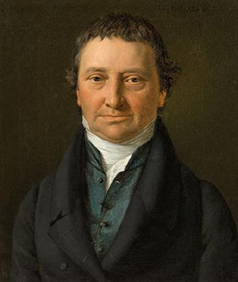 Portait of a gentleman by Ferdinand Georg Waldmüller