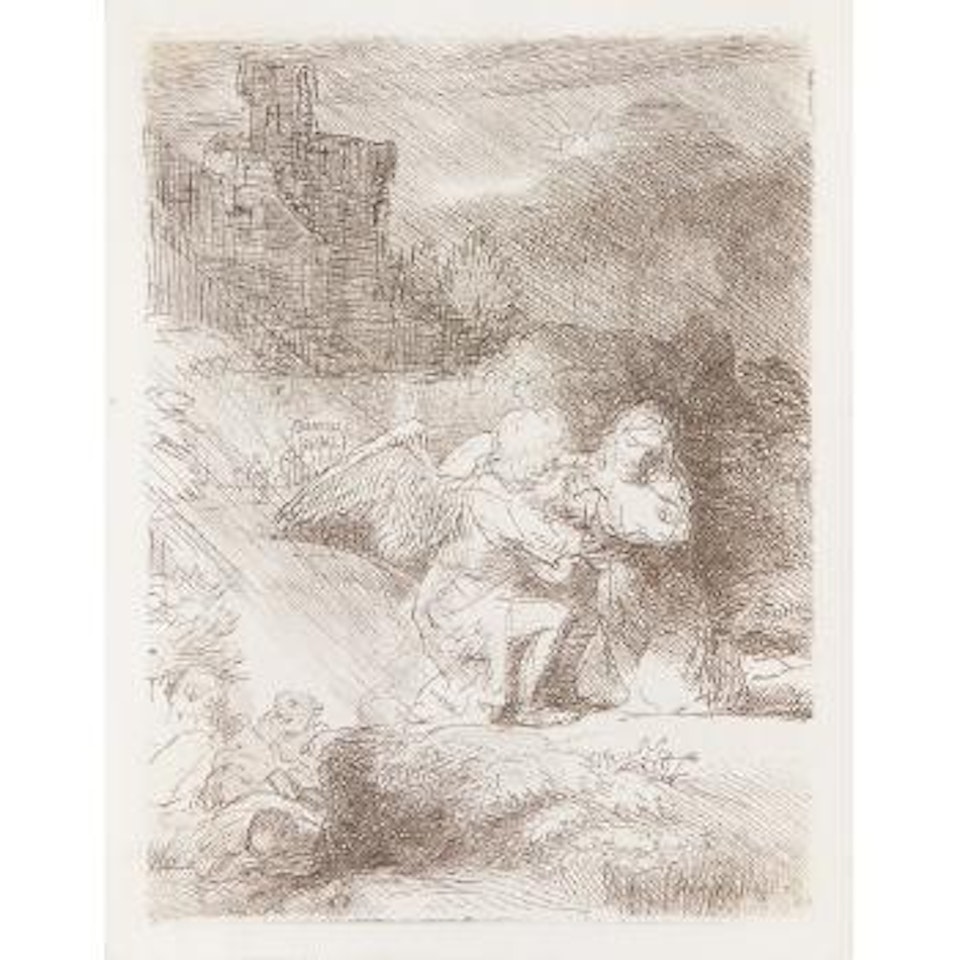 The Agony In The Garden by Attributed to Rembrandt Harmensz van Rijn