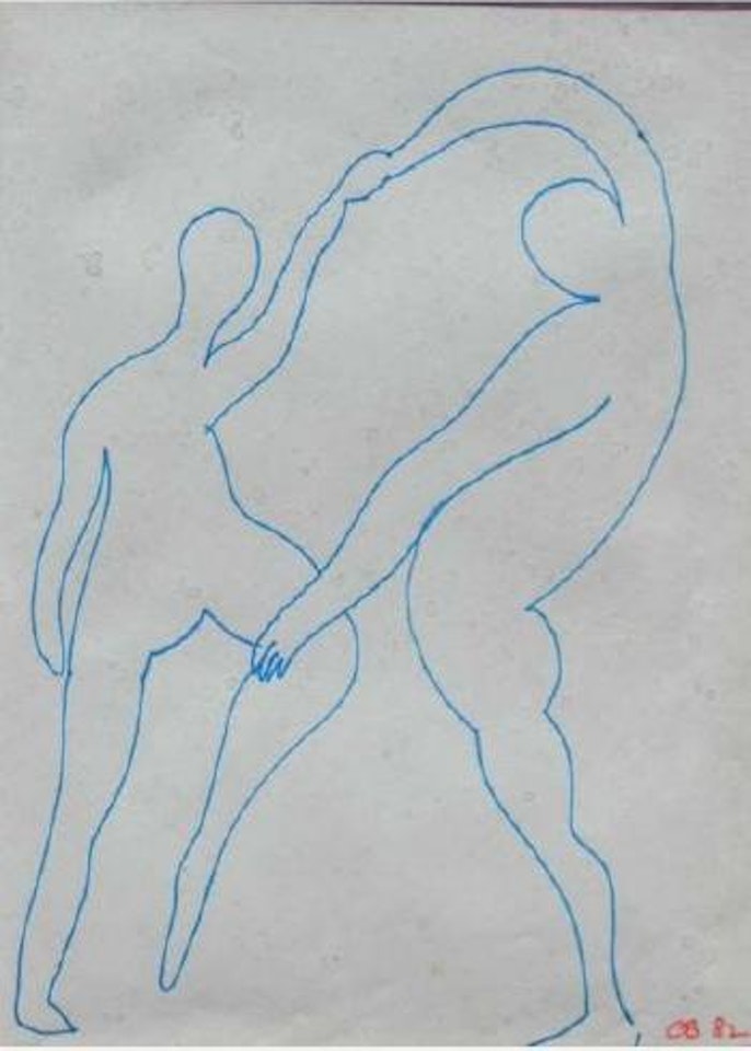 Blue Dancers by Charles Blackman