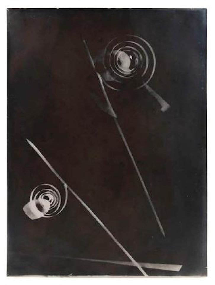 Fotogramm (uitvergroting) by László Moholy-Nagy