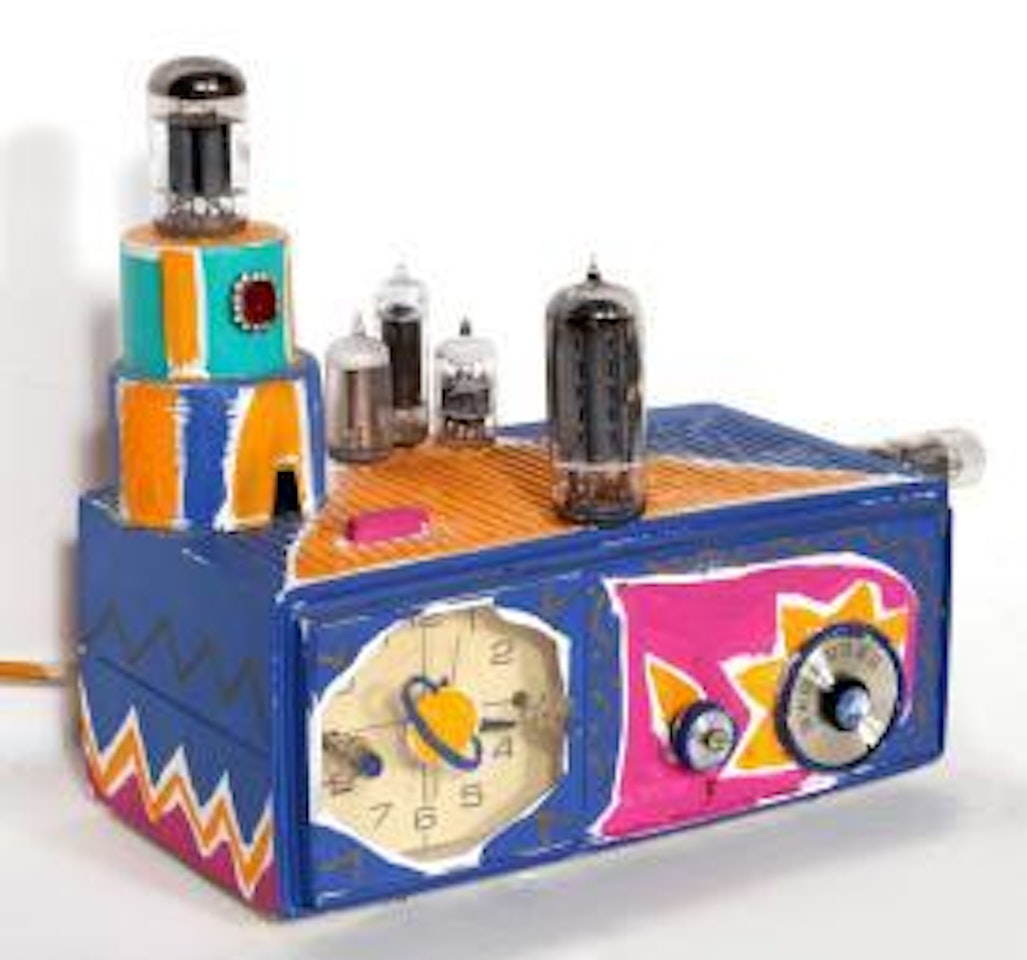 Clock Radio by Kenny Scharf