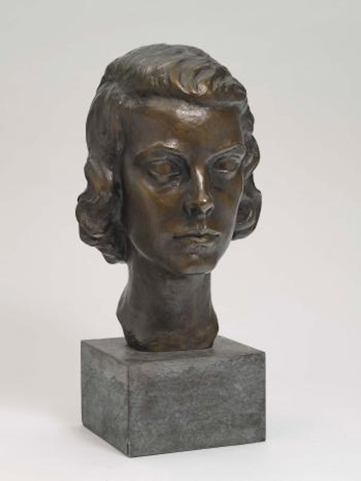 Porträt Hansi Wendle by Fritz Klimsch