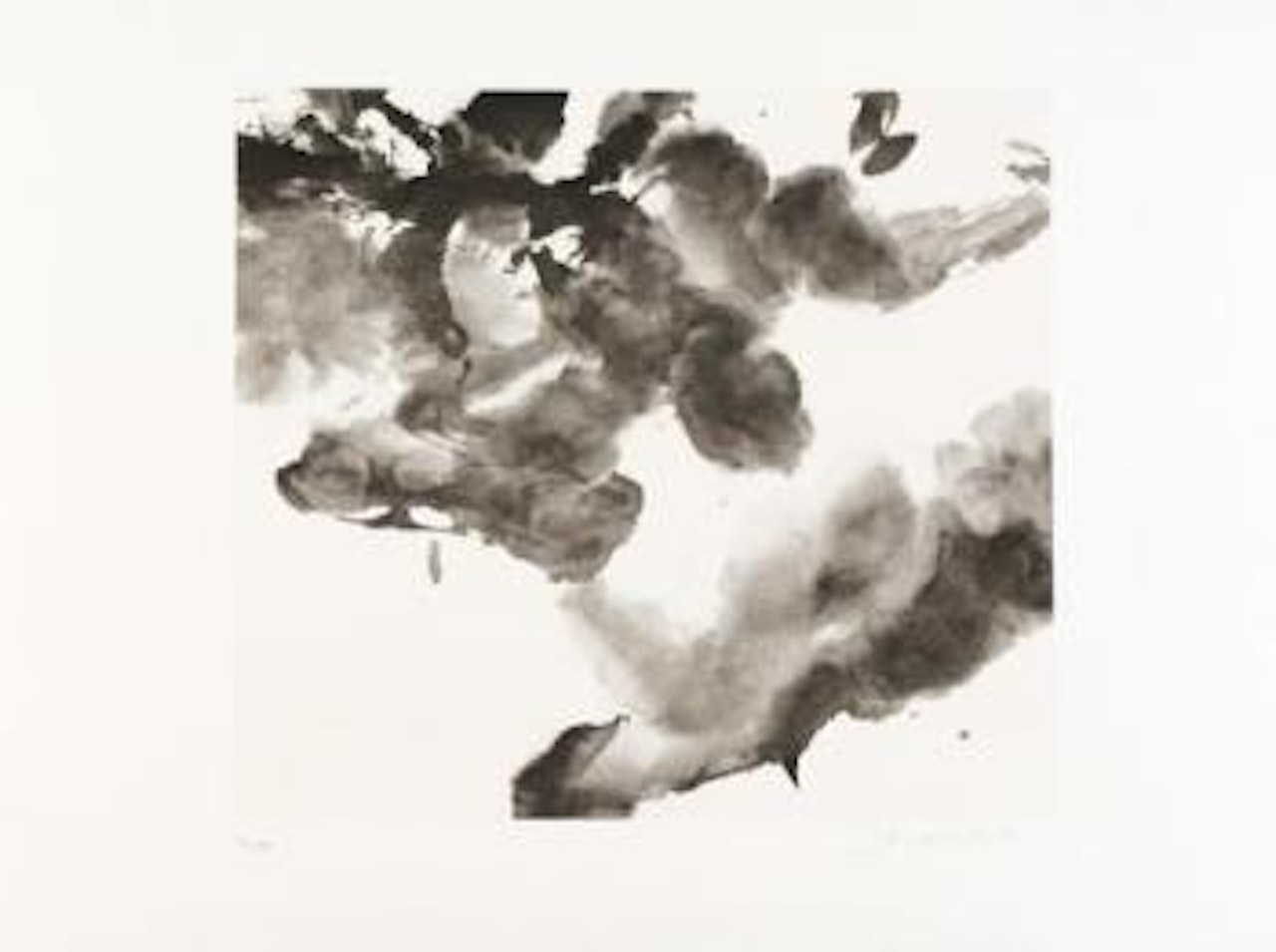 Composition by Zao Wou-Ki