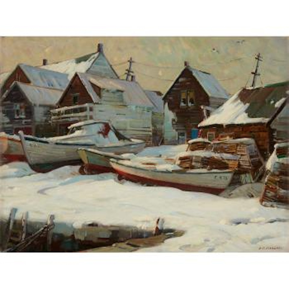 After The Blizzard, 1958 by Aldro Thompson Hibbard