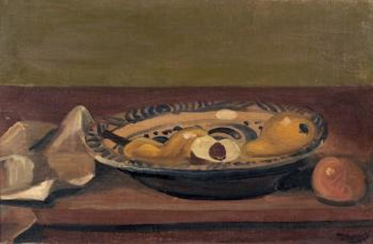 Nature morte à la coupe de fruits by Andre Derain