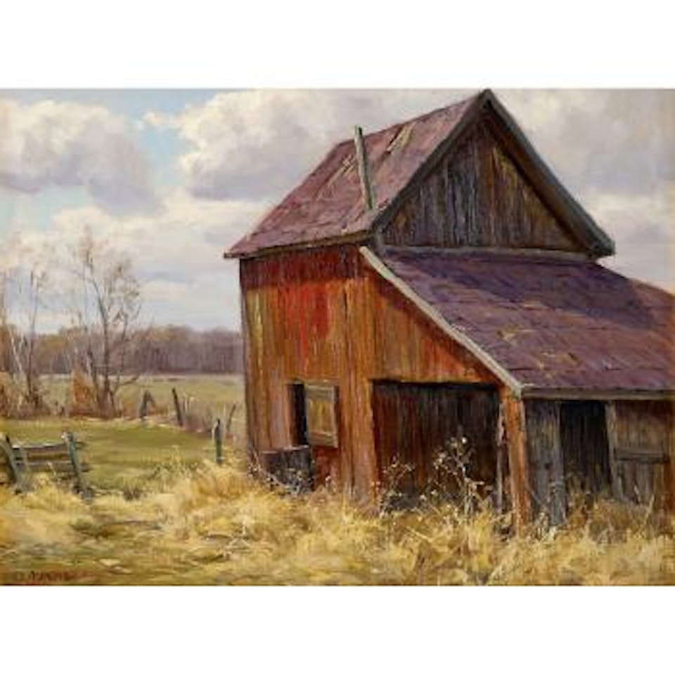 Old Barn by Clyde Aspevig