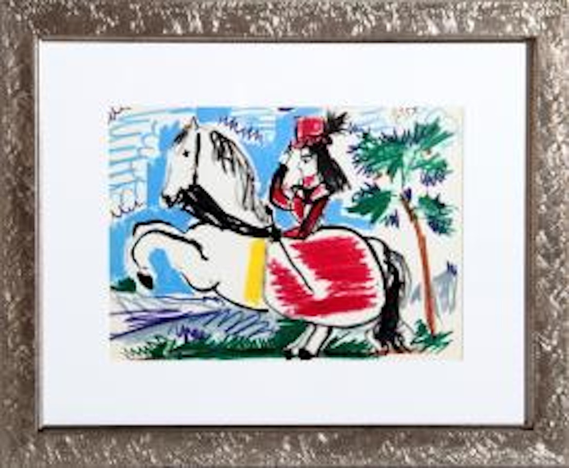 Woman on Horse 3 by Pablo Picasso