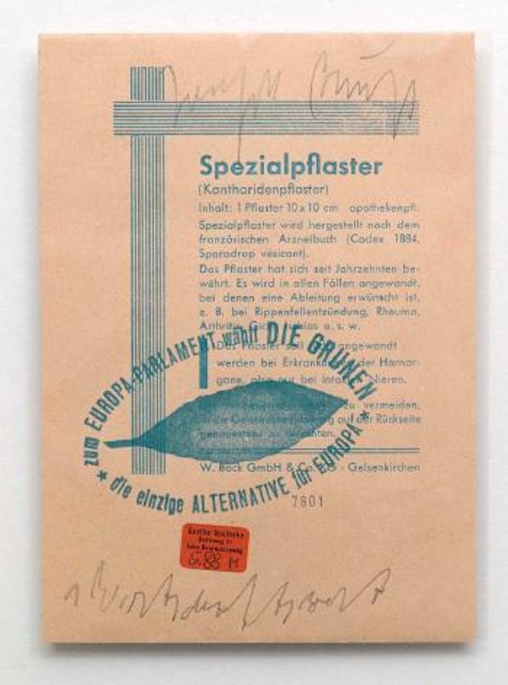 1 Wirtschaftswert (Spezialpflaster) by Joseph Beuys
