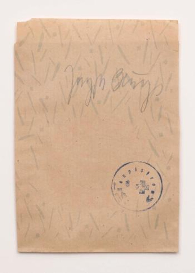 DDR-Tüte by Joseph Beuys