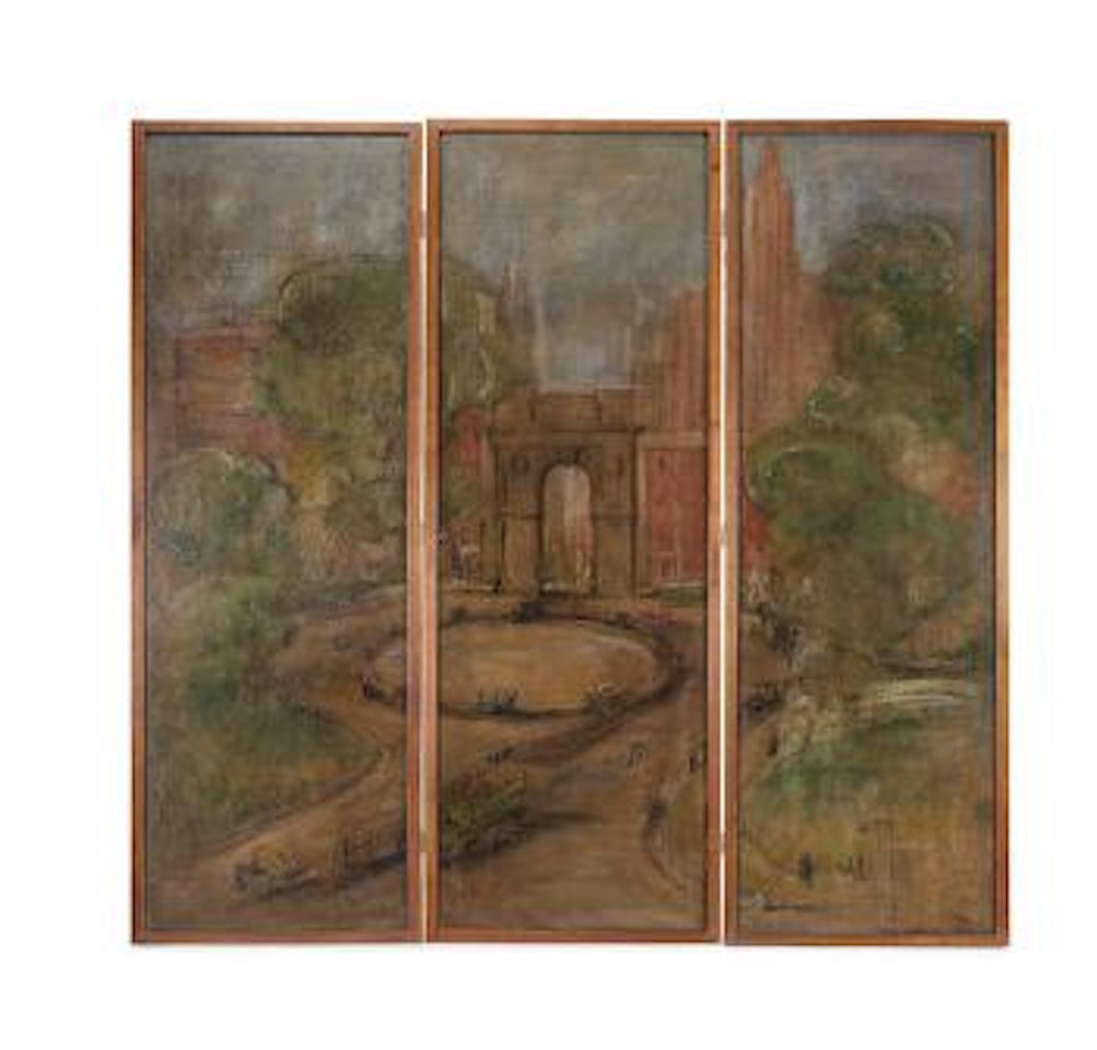 Washington Square (Double Sided), 1940 by Franz Kline