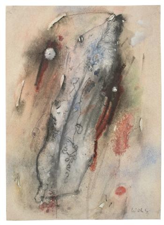 Ohne Titel (Figure Étoilée D´yeux) by Wols (Alfred Otto Wolfgang Schulze)