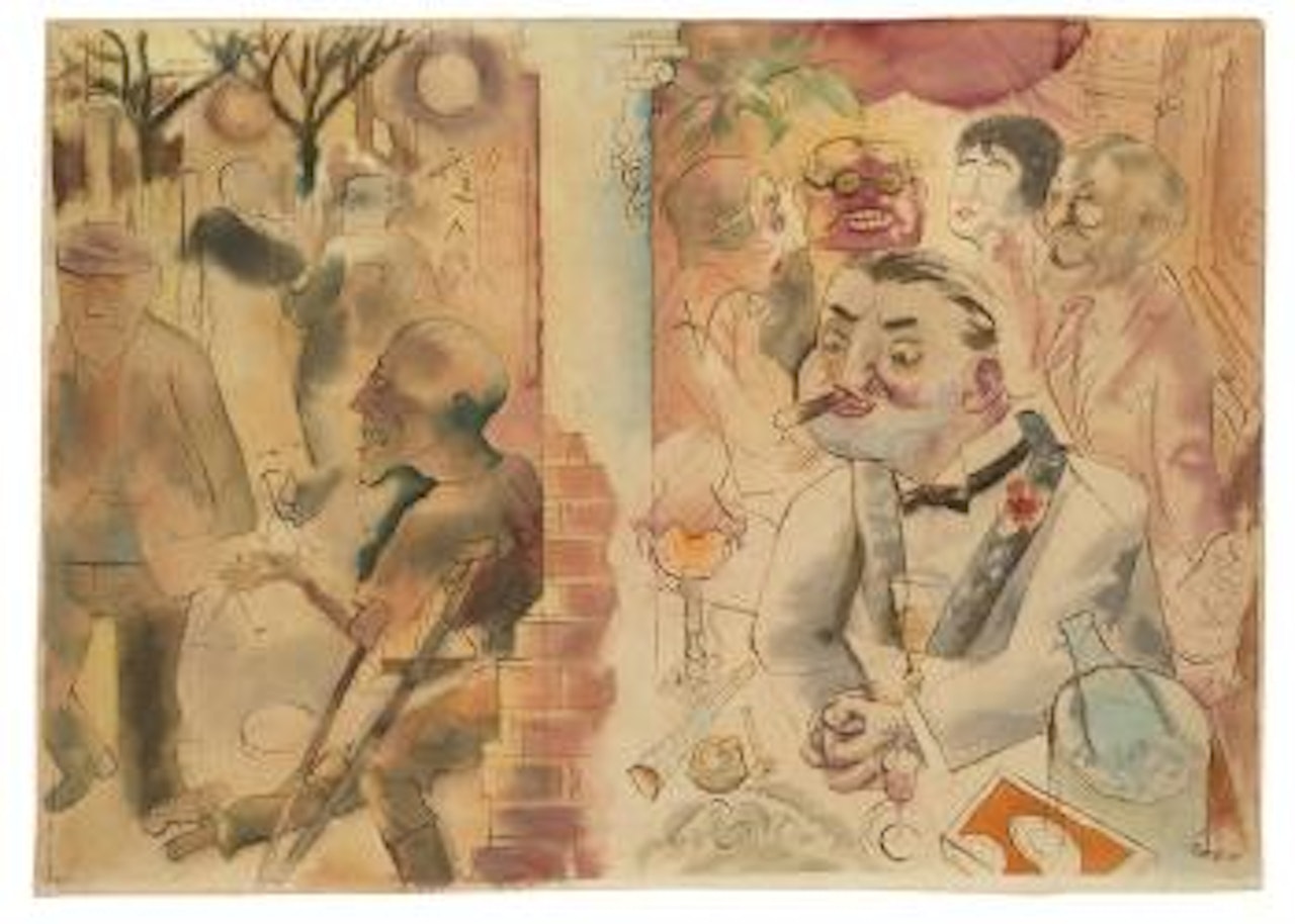 Drinnen und Draußen by George Grosz