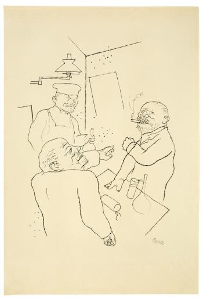 Im Wirtshaus by George Grosz