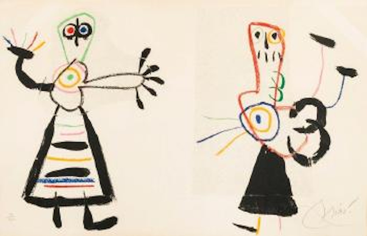 L’enfance d’UBU by Joan Miró