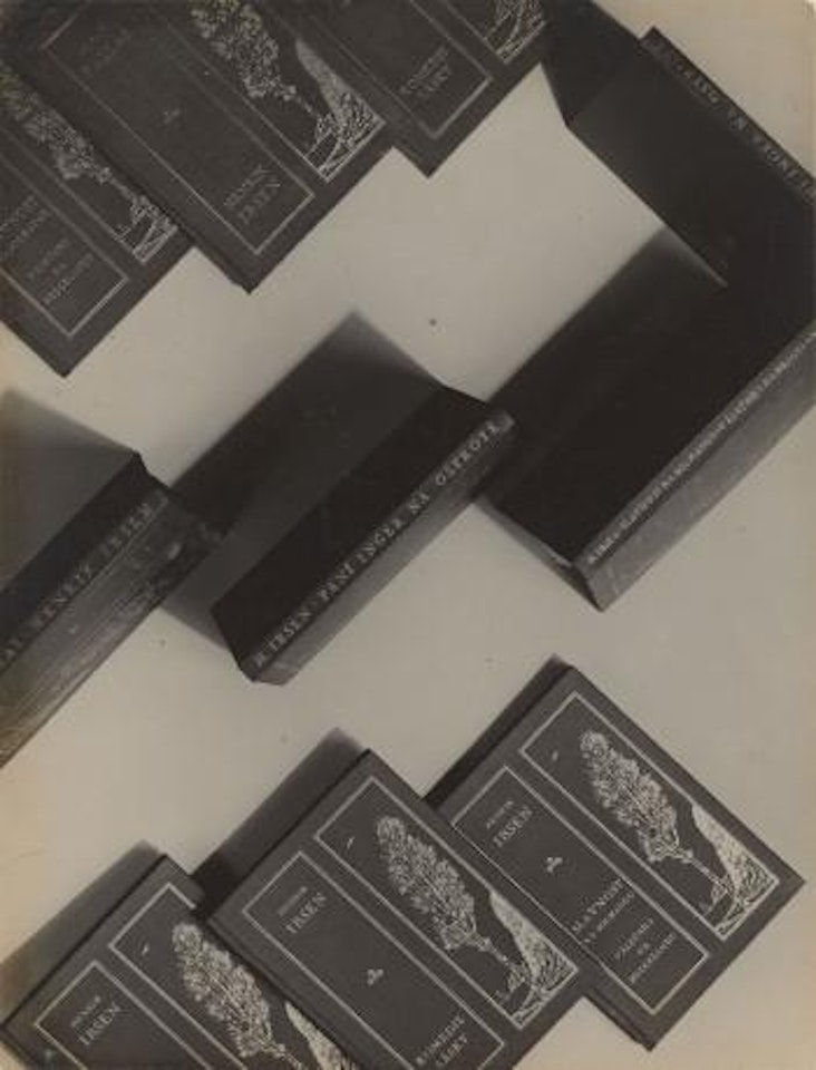 Stillleben Mit Büchern (Hommage An Henrik Ibsen) by Josef Sudek