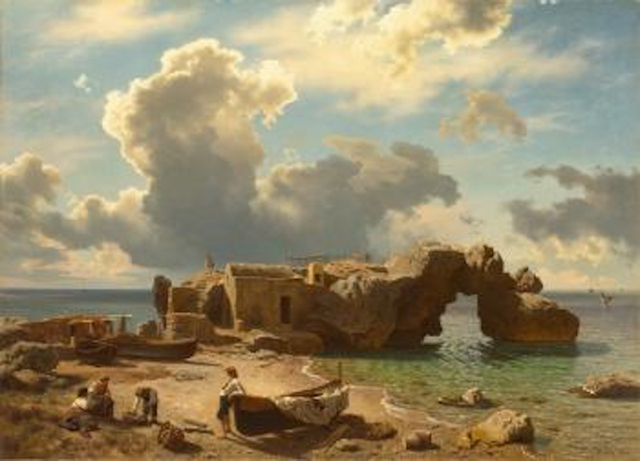 Capri by August Wilhelm Leu