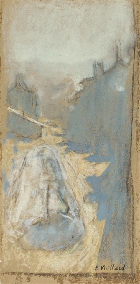 Baumstämme Auf Einem Verschneiten Weg (troncs D'arbre Dans Un Chemin Enneigé) by Édouard Vuillard