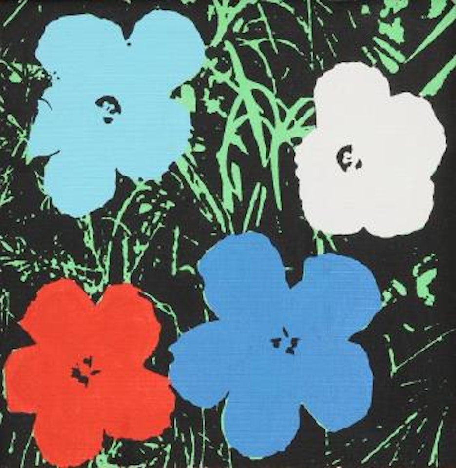 Andy Warhol, Flowers by Richard Pettibone