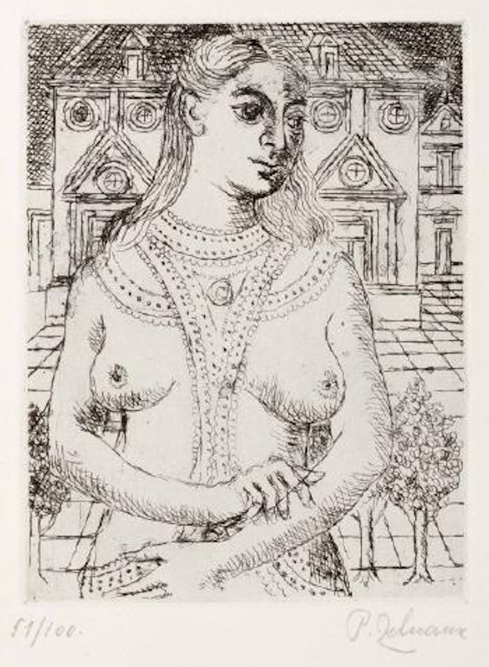 Buste de femme I by Paul Delvaux