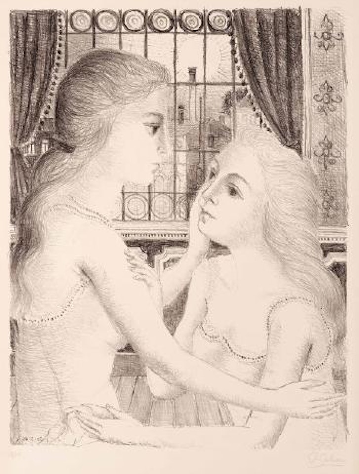 Le secret by Paul Delvaux