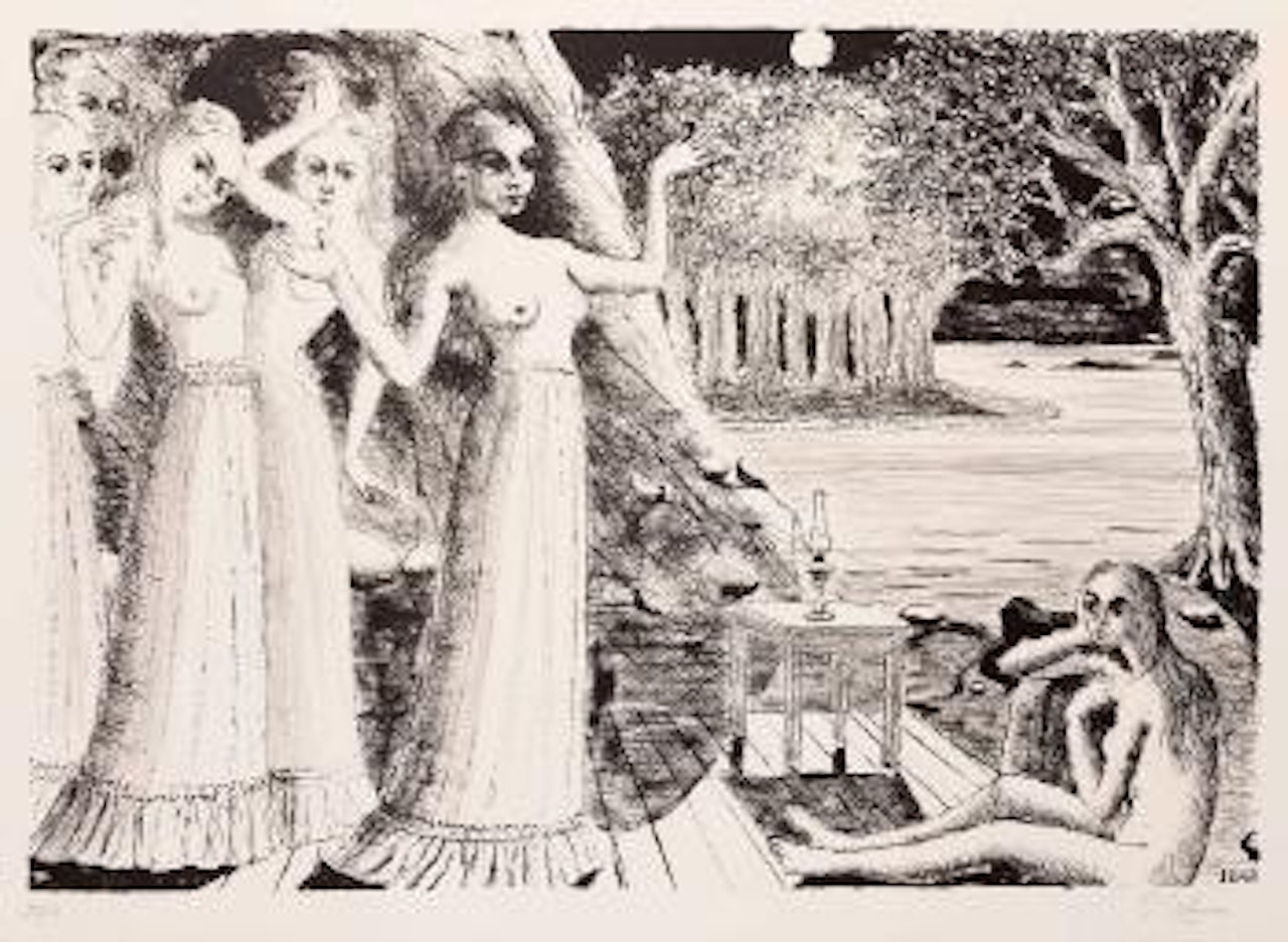 Le bout du monde by Paul Delvaux