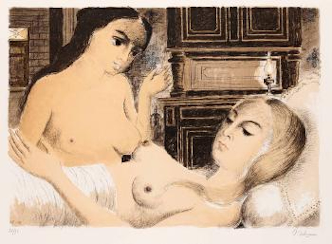 Le sommeil by Paul Delvaux