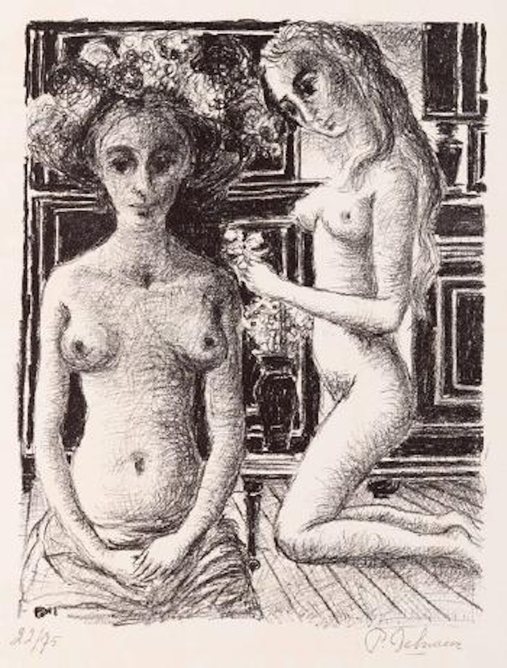 Phryné by Paul Delvaux