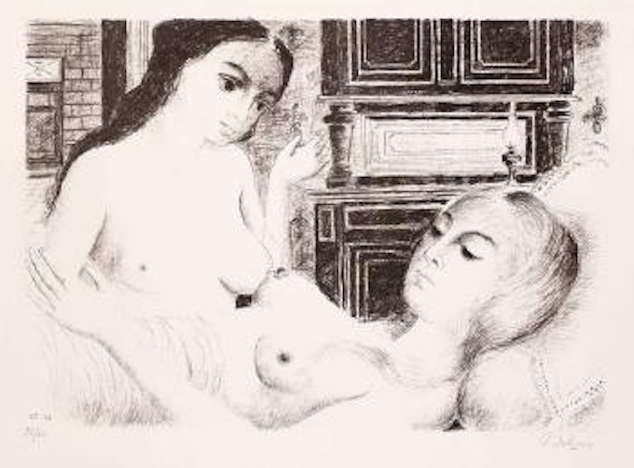 Le sommeil by Paul Delvaux