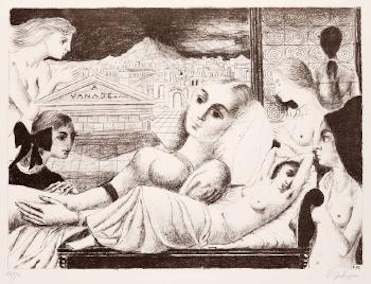 Vanadé by Paul Delvaux