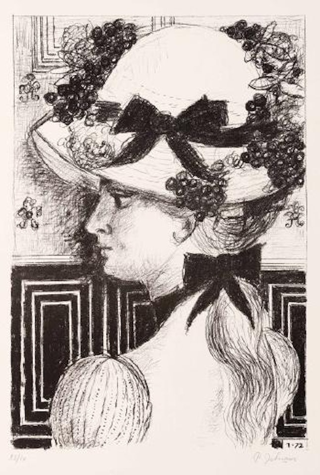 Chapeau 1900 by Paul Delvaux