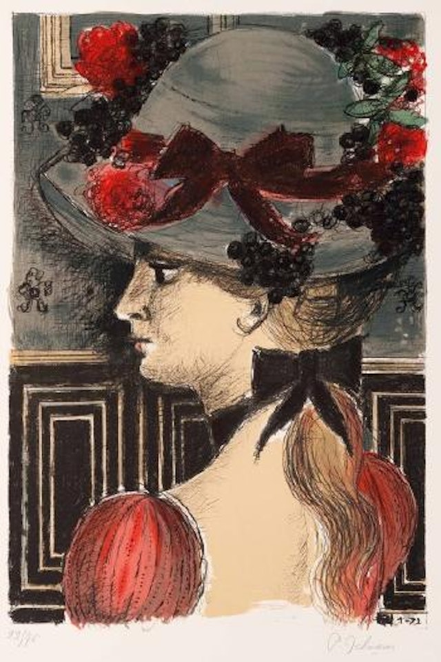 Chapeau 1900 by Paul Delvaux