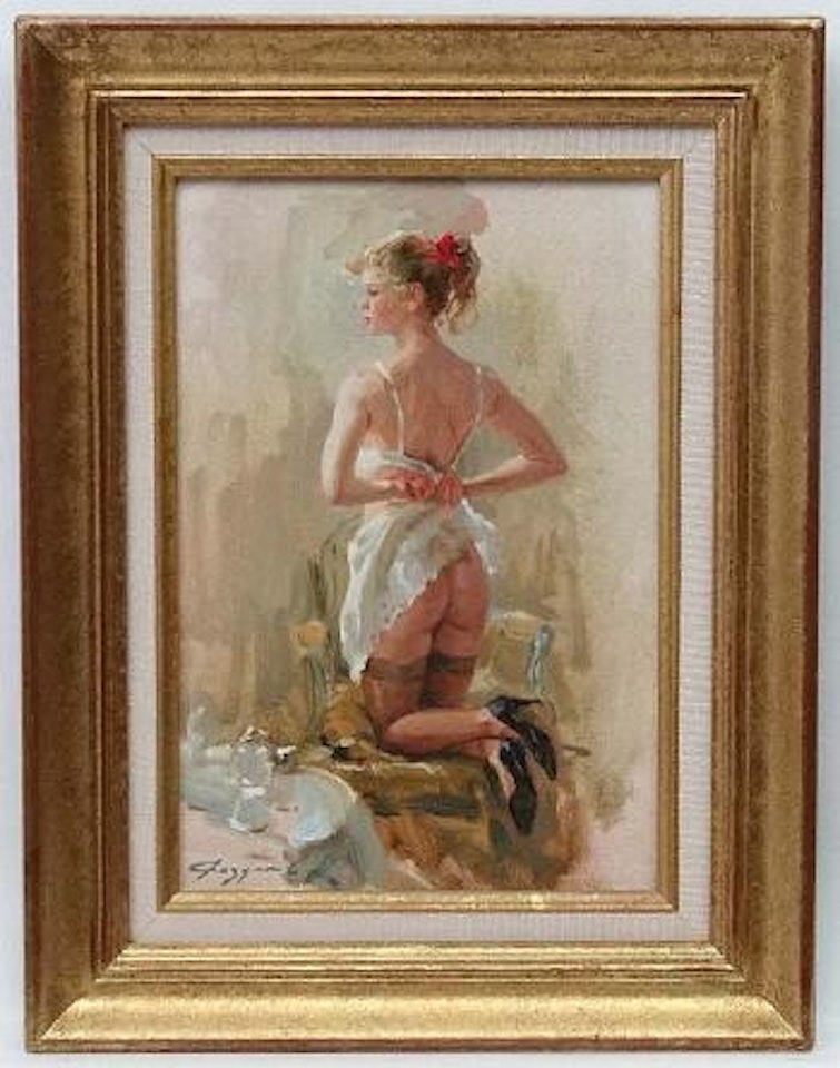 Morning - getting dressed by Constantin Razoumov
