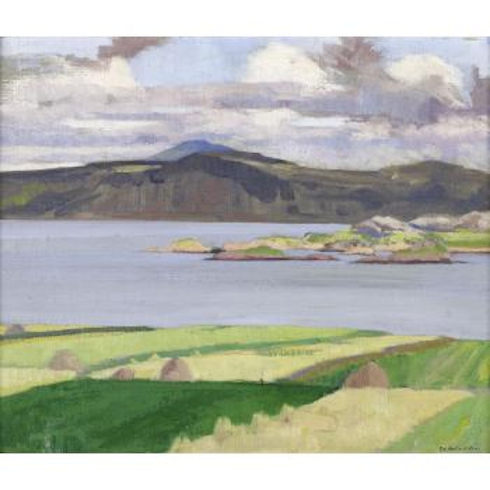 Ben More From Clachanach by Francis Campbell Boileau Cadell