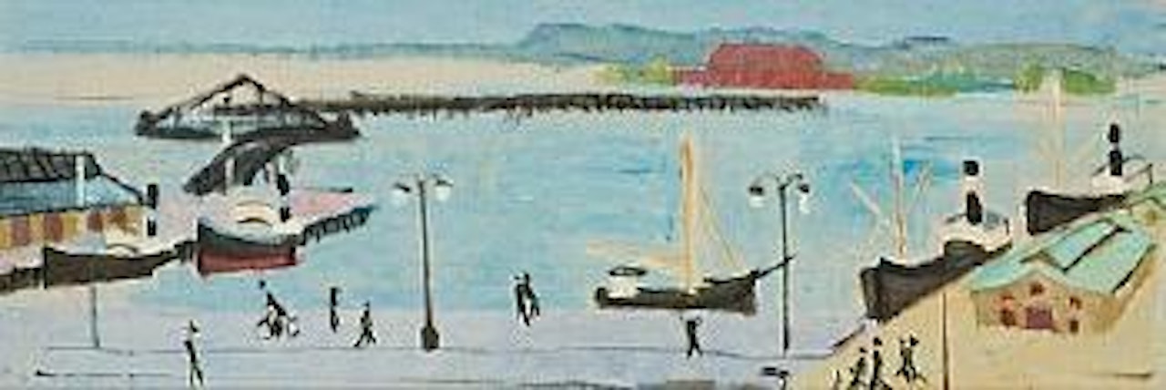 By The Docks by Ragnar Sandberg